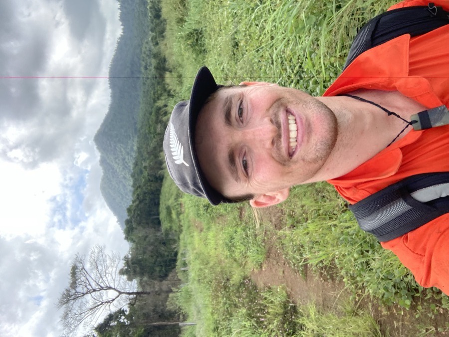 Millar Mercer in the field